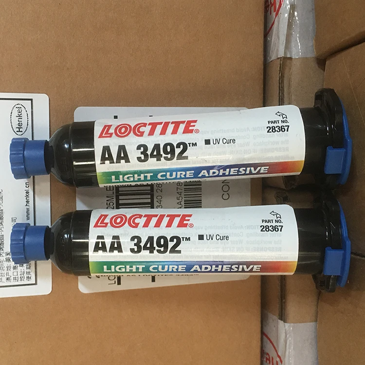 Loctiter Uv Glue Aa3301 3106 3921 3623 252 3311 3103 3321 3493 Glass