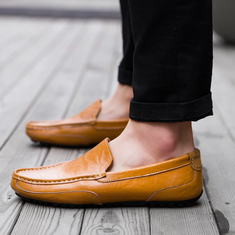 Fashion Leather official shoes for men Driver Shoes Best Selling Italian Design High Quality Men's Loafers Leather Shoes