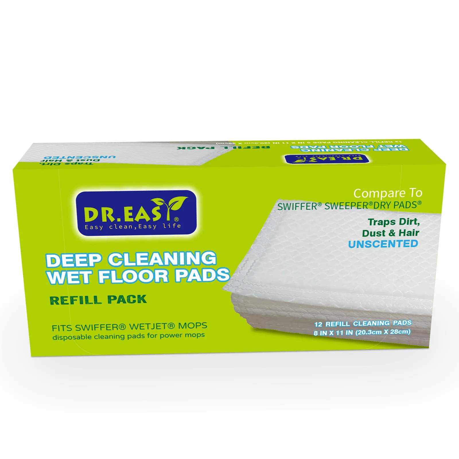 21 Years Factory Price Disposable Wipe Mops Floor Cleaning Duster Mop Dry and Wet Flat Mop Cleaner