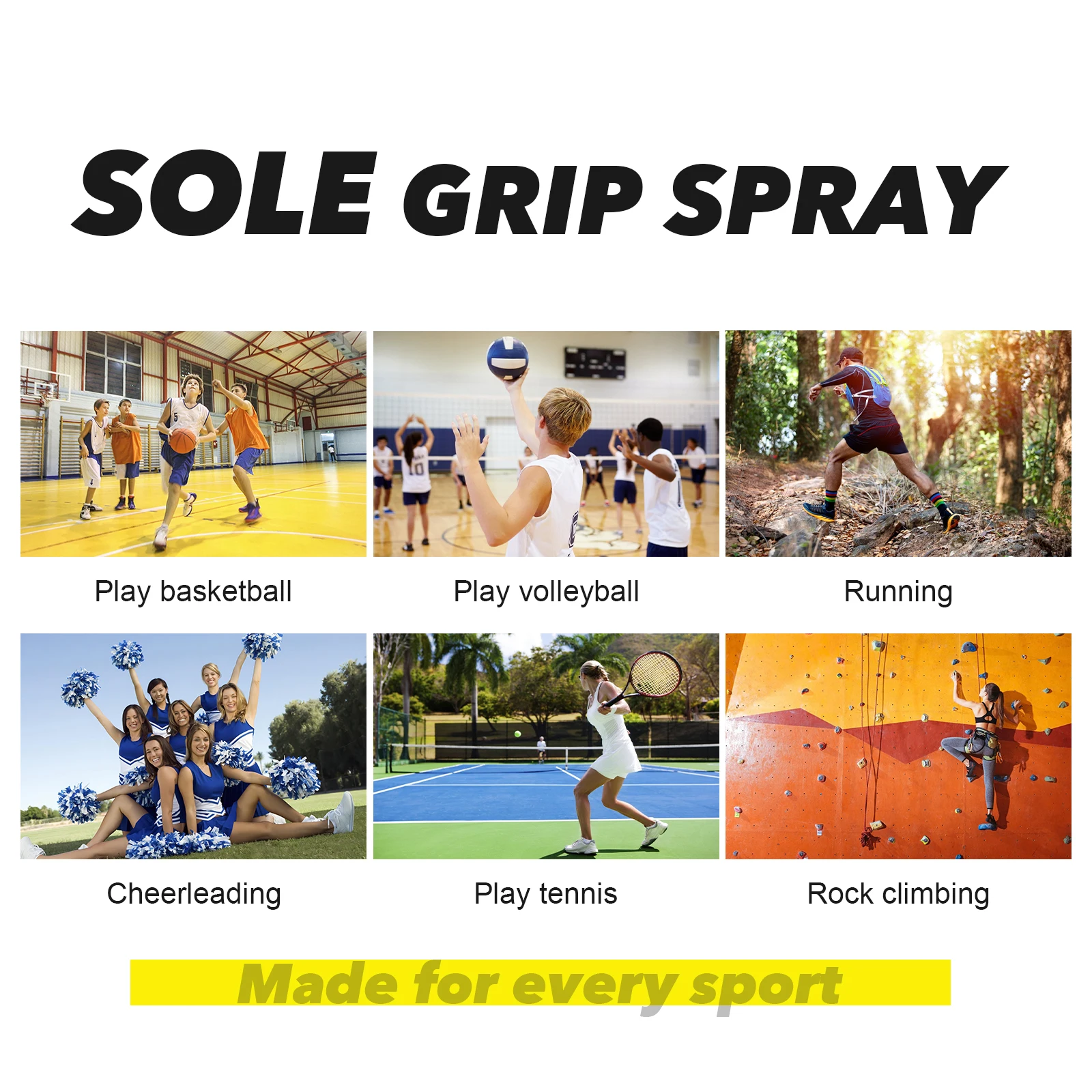 GEDOX Spray Pour Chaussures Antidérapant 100ml - Améliore Adhérence Semelles Basket Et Sport