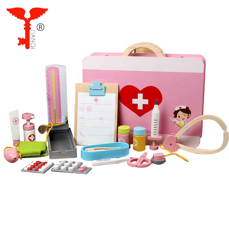 
Игрушка для ролевых игр, врачебный шкаф, прибор для врачей, медицинская игрушка для детей, деревянная игрушка 