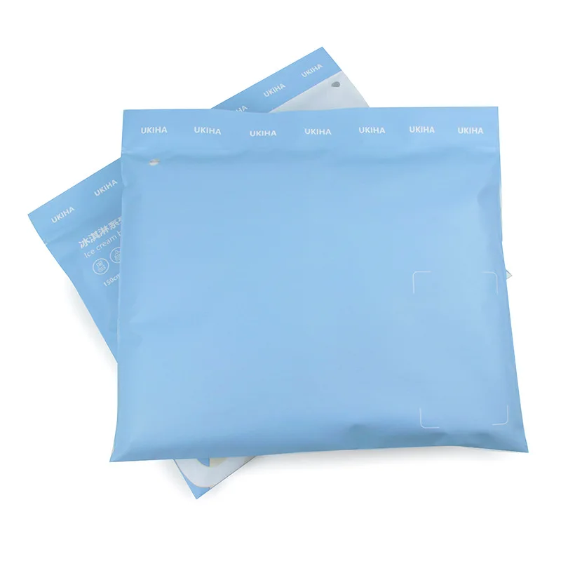 High Grade New Design Custom Compostable Matte Pe Ziplock For Clothing Packaging Ziplock Storage Bag