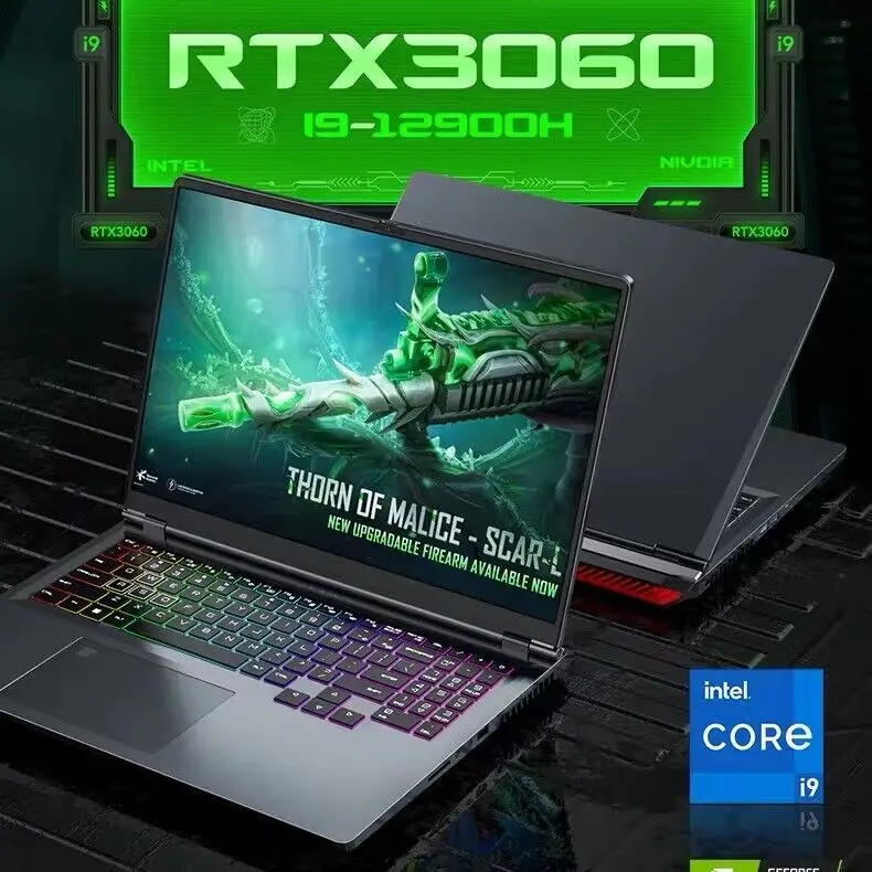 Gaming Laptop with 16.1-Inch Screen, Core I7-12650H, RTX3060