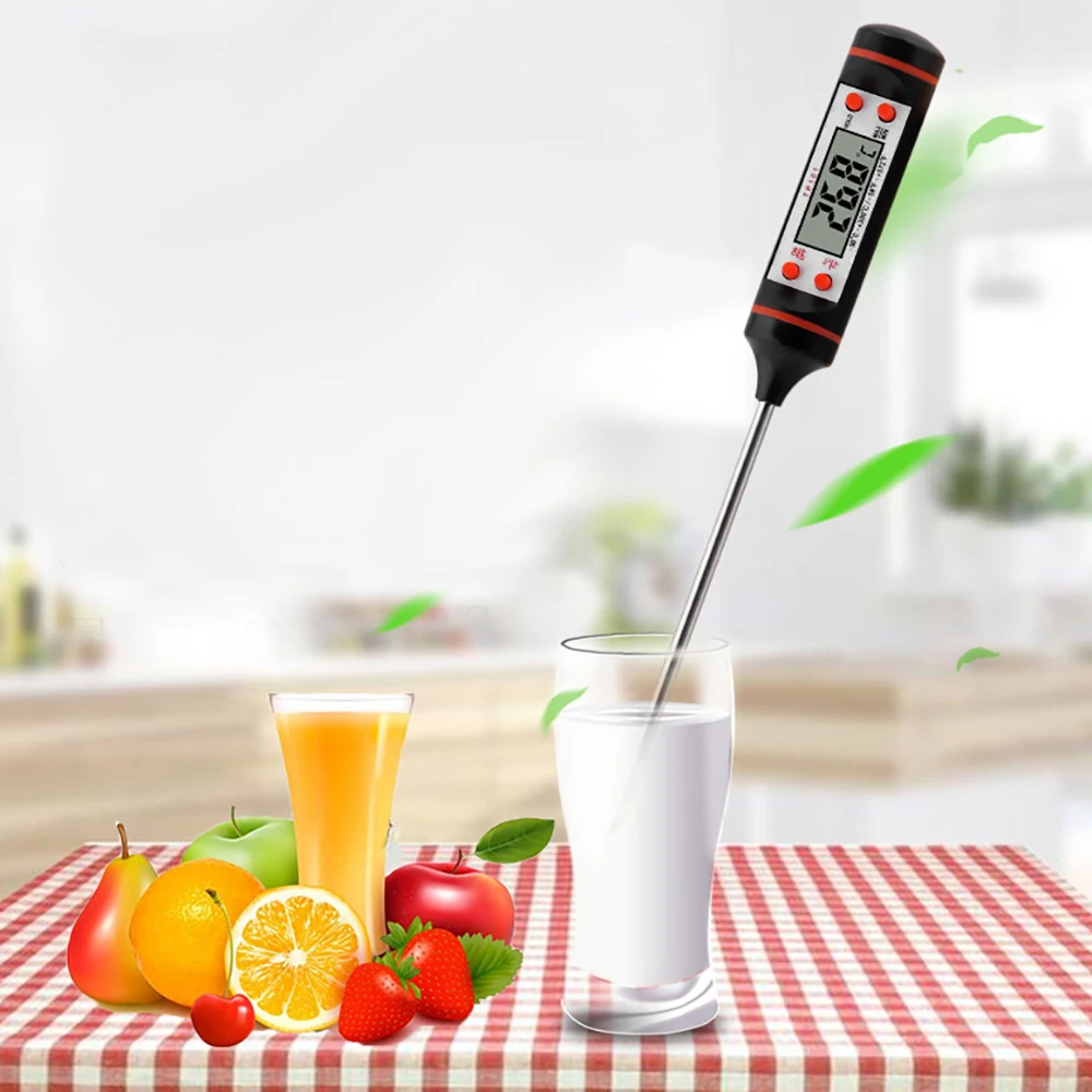 Digital Electronic BBQ Kitchen Cooking Meat Food Termometro Thermometer  Sensor Temperature Instruments Weather Station TP101