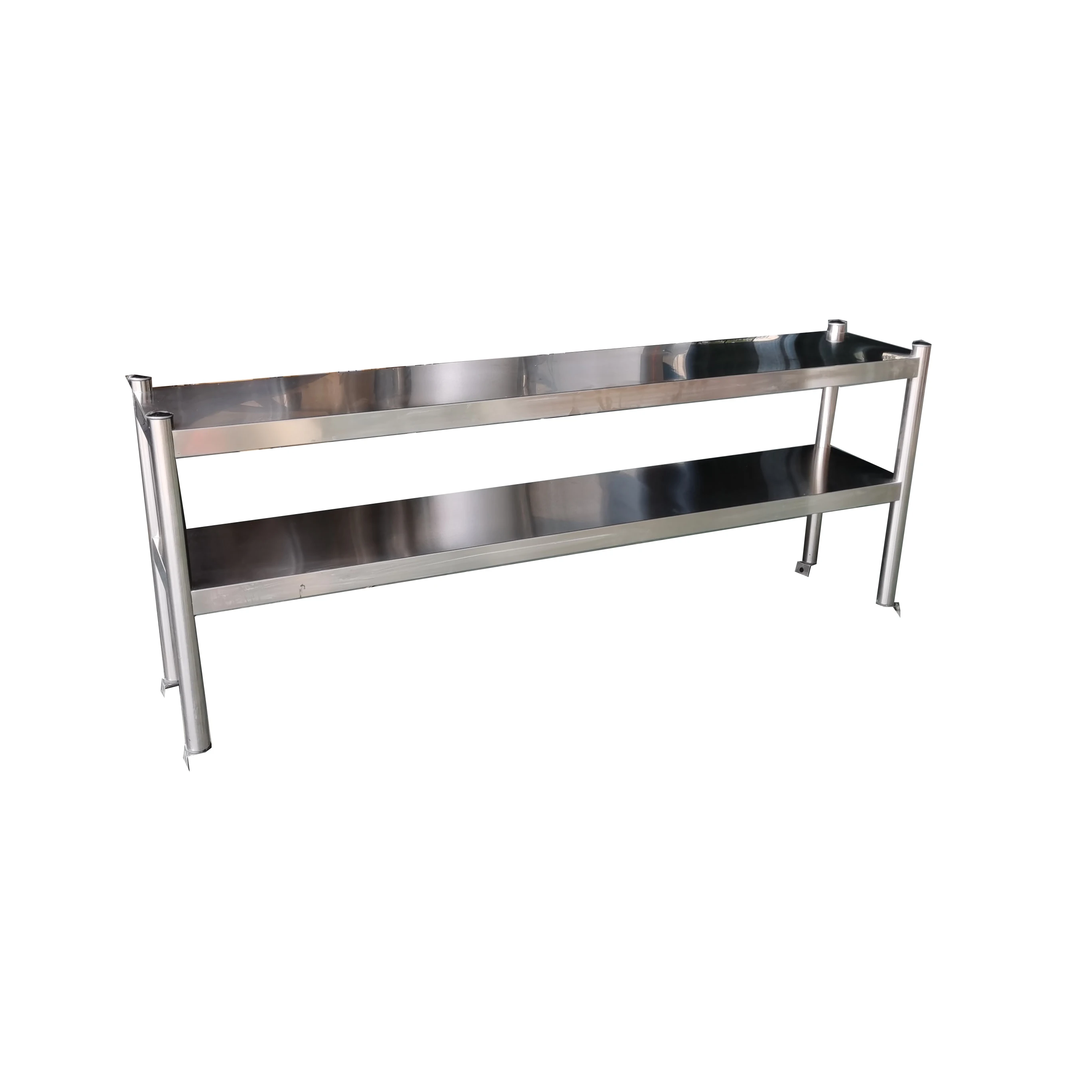 High Sales Commercial Work Table Over Table Shelf Stainless Steel Bench Shelf
