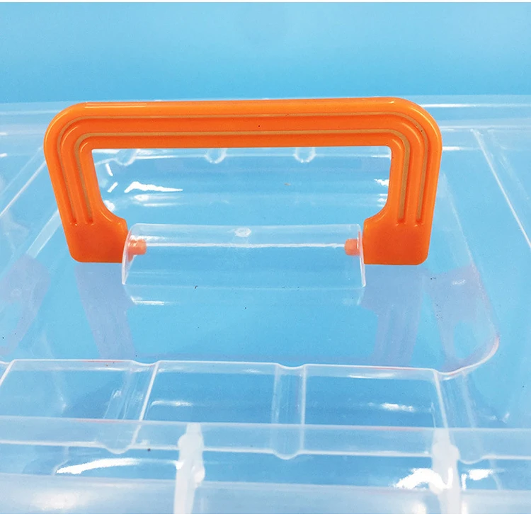 Transparent  Kitchen Clear Plastic Containers Storage Boxes With Lids