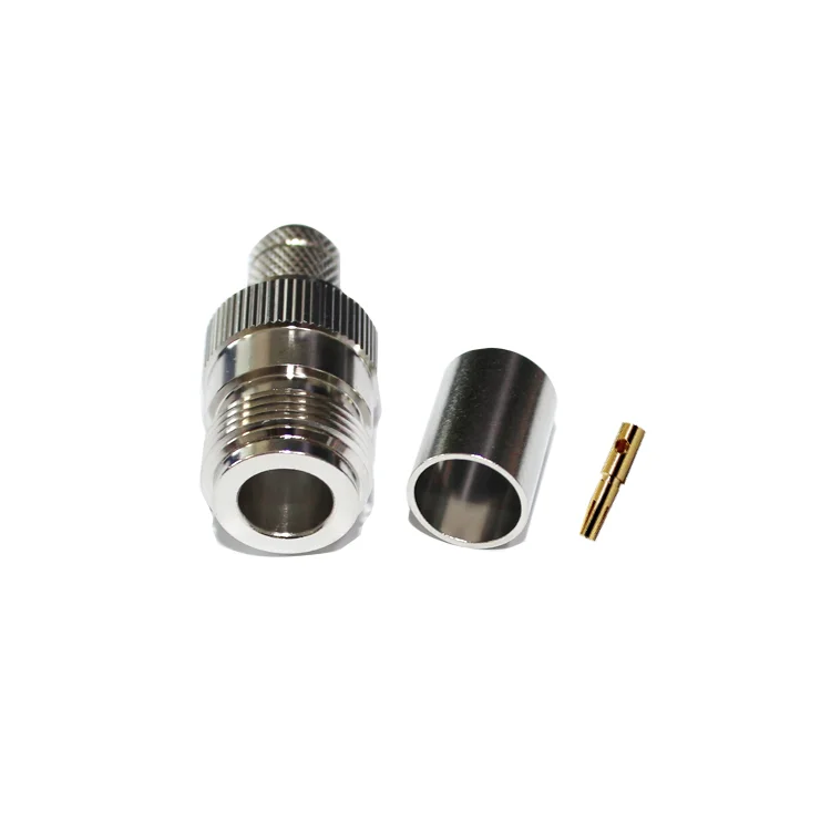product high performance n c k7d coaxial connector 50ohm n type female jack connector crimp 7d fb 400 for communication equipment-2