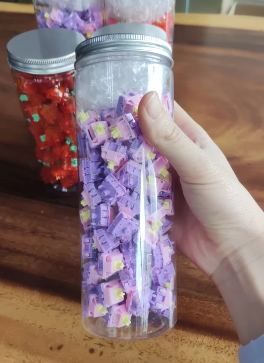 Macho Switches Mechanical Keyboard Linear 62g Equalz 5 Pins Pom Gold Plated Spring Factory Lubed