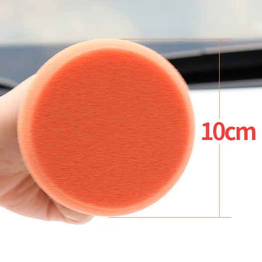 Car waxing sponge with handle is used for polishing and waxing car paint/car wax sponge