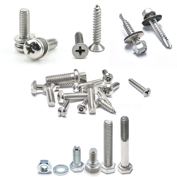 Ingks Stainless Steel 304 316 Oem Metal Fasteners Standard Screws Nuts Bolts Washers Pins Inox