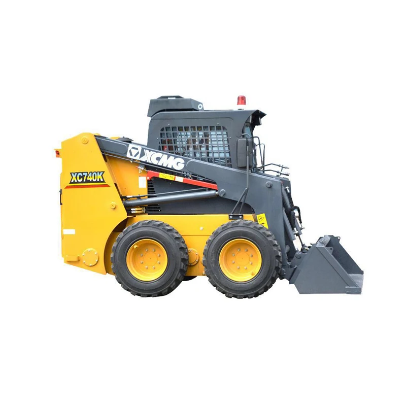 Popular New XC740K Walk Behind Mini Skid Steer Wheel Loader for Sale Like Kanga