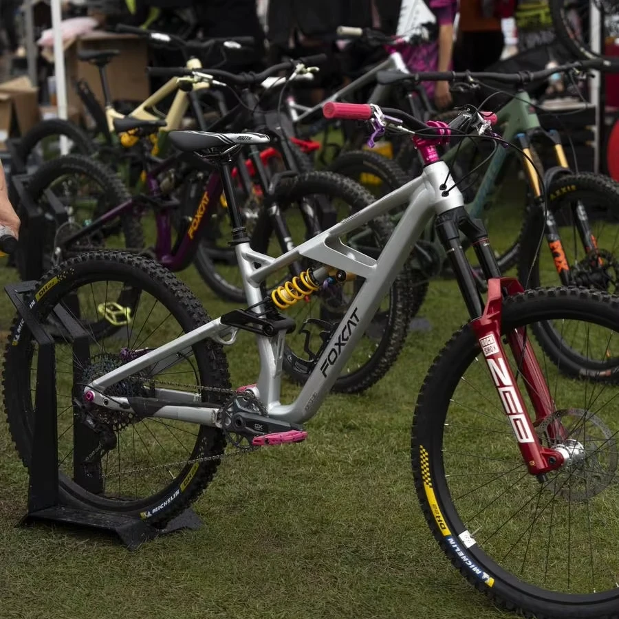 FOXCAT MTB Frames - Durable Aluminum Alloy Full Suspension