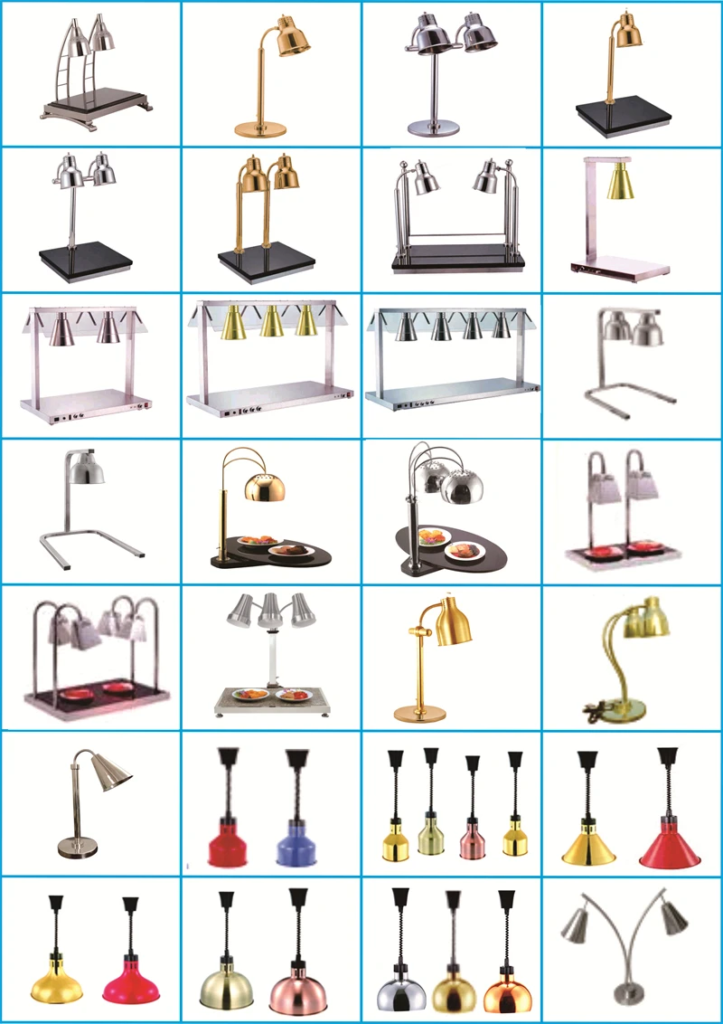 Commercial Telescopic Flexible Food Warmer Light Kitchen Heat Lamps