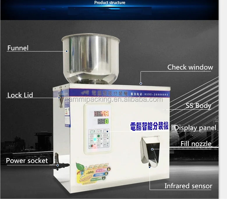 Excellent Design Automatic Specification of Large Capacity Powder Packing Machine