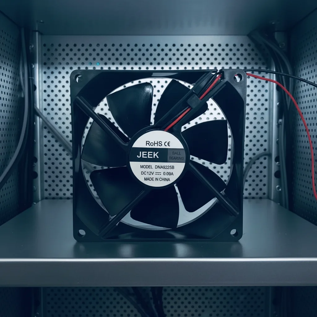 JEEK 9225 92mm 12V DC Axial Fan - High Speed Cooling Solutions