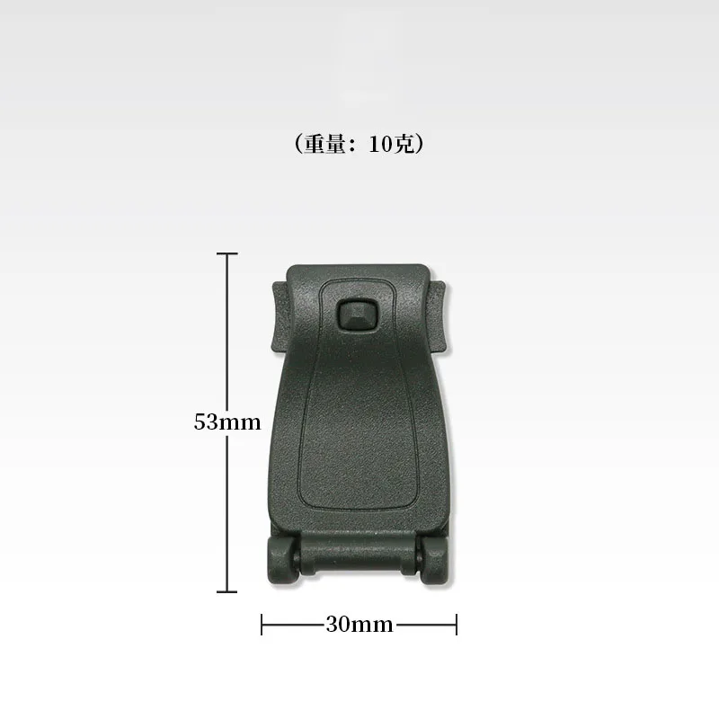 Outdoor Backpack Accessories Webbing Buckle Plastic Clip Backpack Fastening Buckle