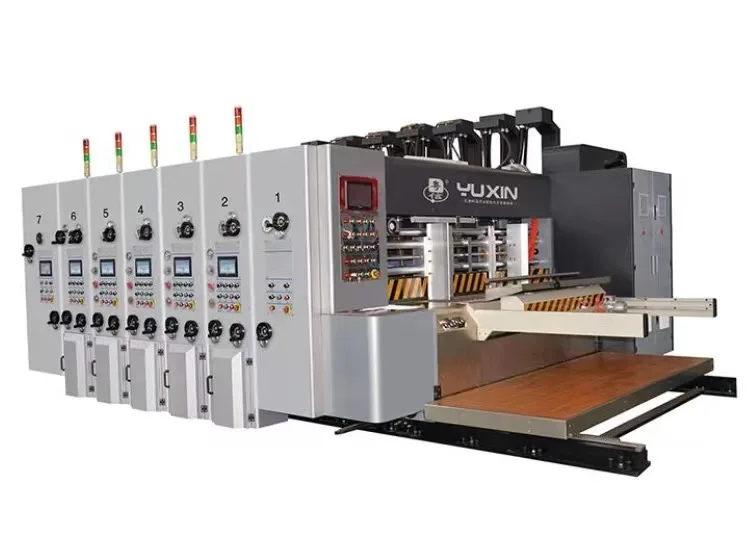 High Speed Printing Slotting Die Cutting Machine Automatic Rotary Die