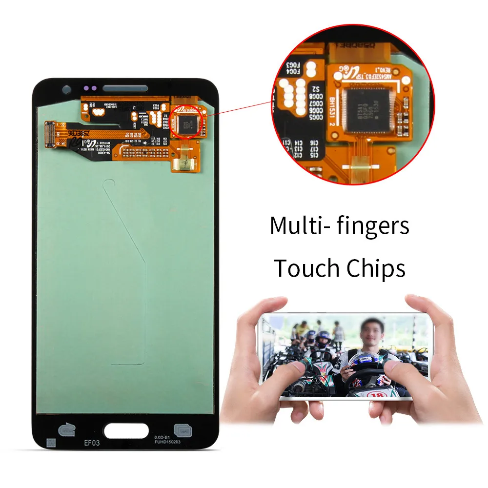 Factory price Mobile Phone LCD for Samsung for galaxy A3 A300 A3 2015 lcd screen Display replace lcd touch screen display