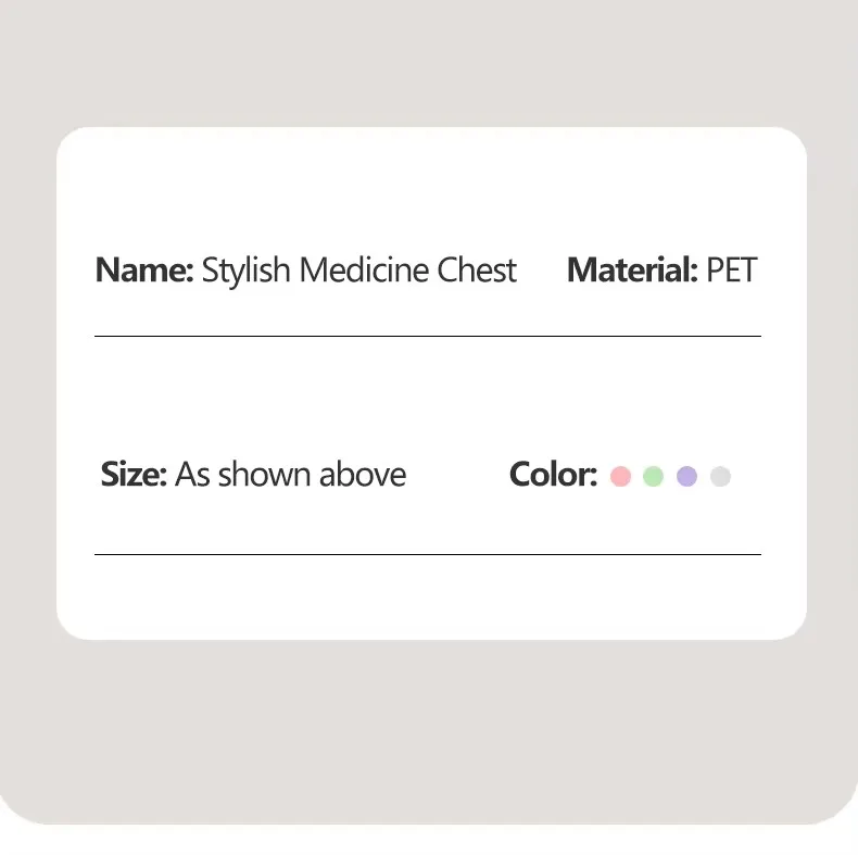 Large-Capacity 3-Layer Portable First Aid Storage Box Multi-Functional Plastic Bin at Factory Price factory