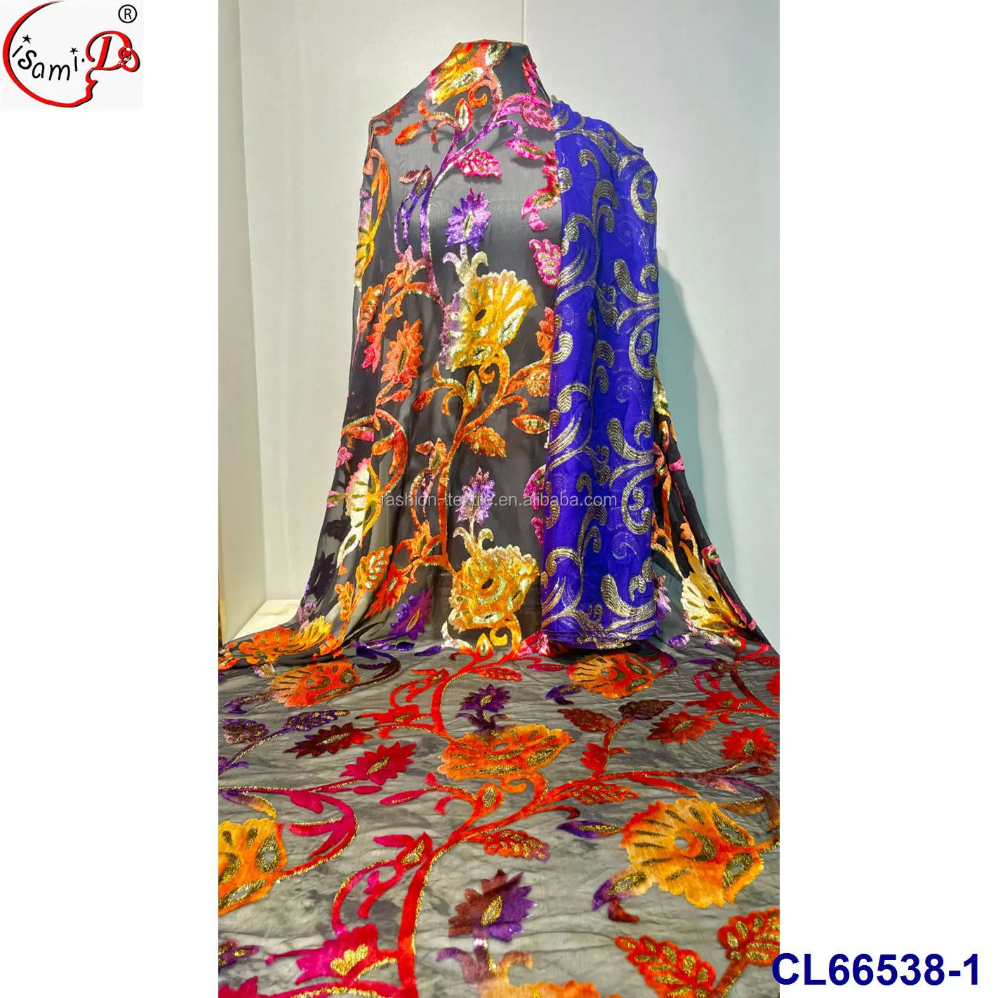 Somalia Fashion Real Silk Garbasar And Dirac,Fashion Hot Sale Fabric