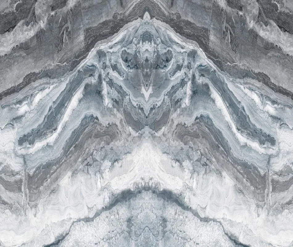 New Arrival Digital Printing UV PVC Marble Sheet Open Book Design for  Interior Wall Decoration