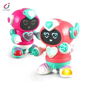 Chengji Kids Intelligent Trending Toy Battery Operated Automatic Dancing Electric Singing Moving Led Robot Toy