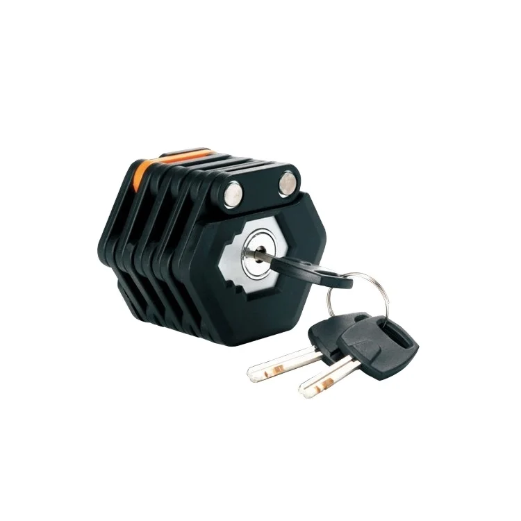 Serrure - barillet,Verrou de vélo pliable Anti-vol, pour vélo de Serrure - barillet,Verrou de vélo pliable Anti-vol, pour vélo de