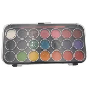 Watercolor Semi Dry Water Color  Watercolor Paint Pallet Watercolor Made in Ningbo Changxiang Stationery