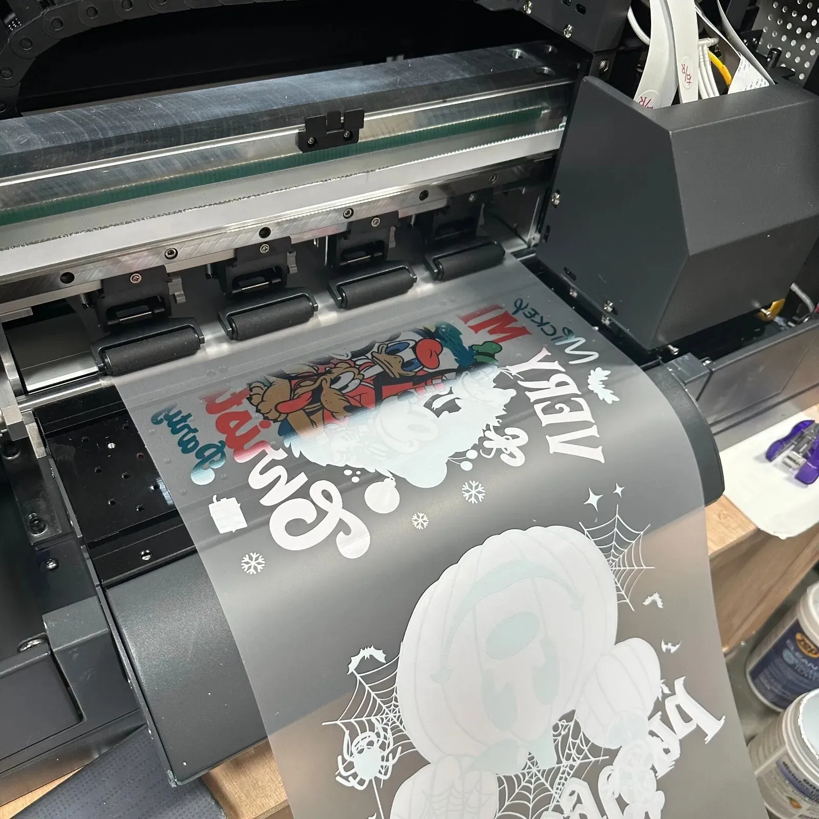 Christian Screen Print Transfers DTF Printing Heat Transfer Designs Iron-On Stickers for T-Shirts Hoodies and Apparel Decoration