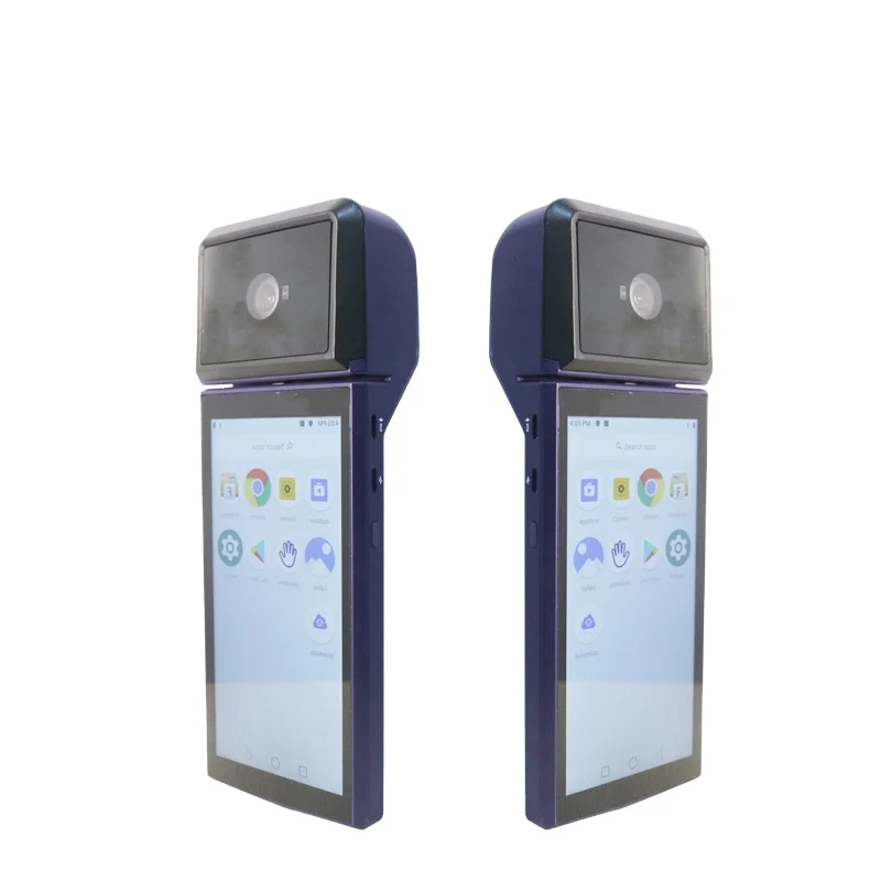 Handheld POS Palm Vein Biometric Reader Payment Android 6 Inch Biometric Palm Vein Scanner  for Software Vendor