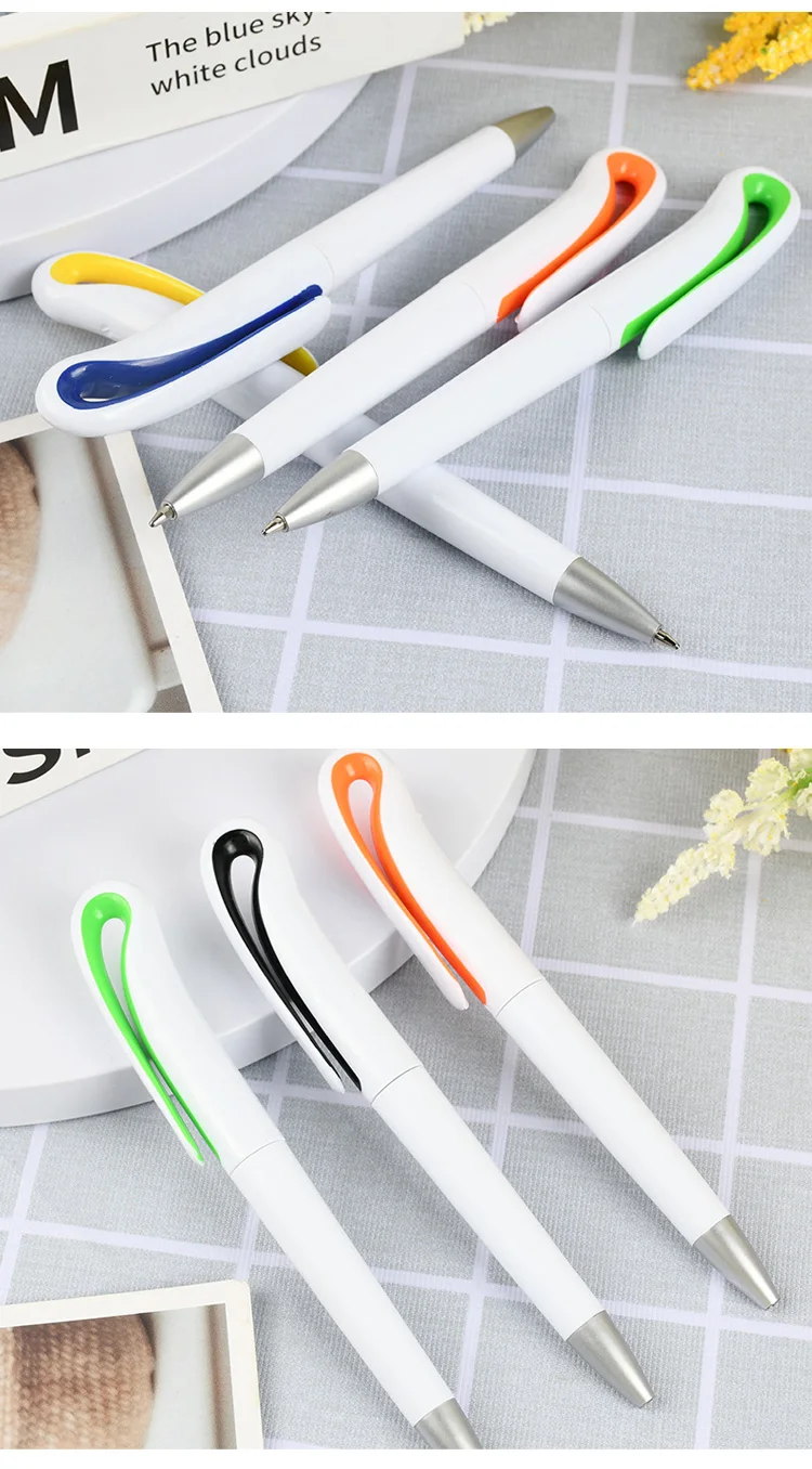 Wholesale Custom Logo Sports Ballpoint Pens Promotional Advertising Pen for Home/Office with DIY Sublimation Decoration Blank