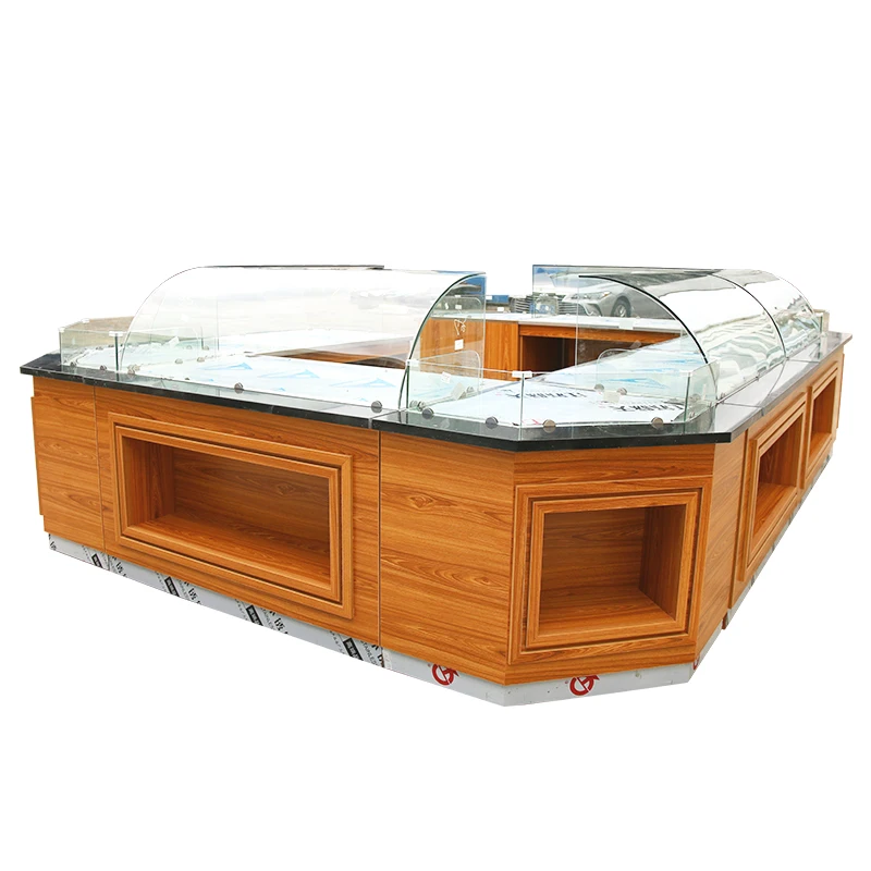 commercial countertop display deli counter meat refrigerator deli