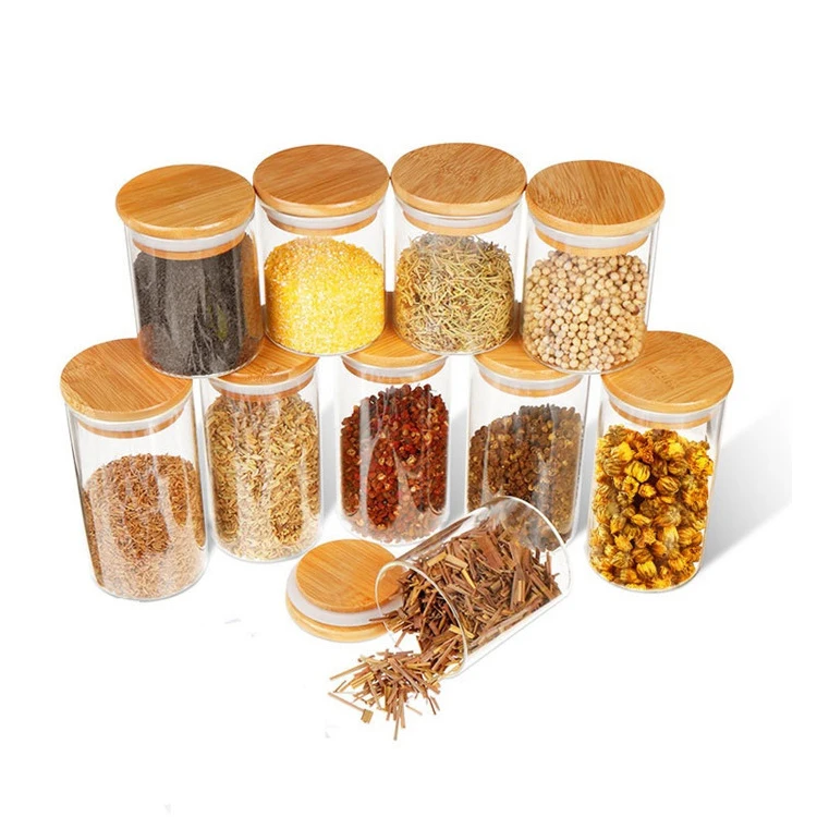 Wholesale Affordable Kitchen Bottles Silicone Glass Jars For Kitchen