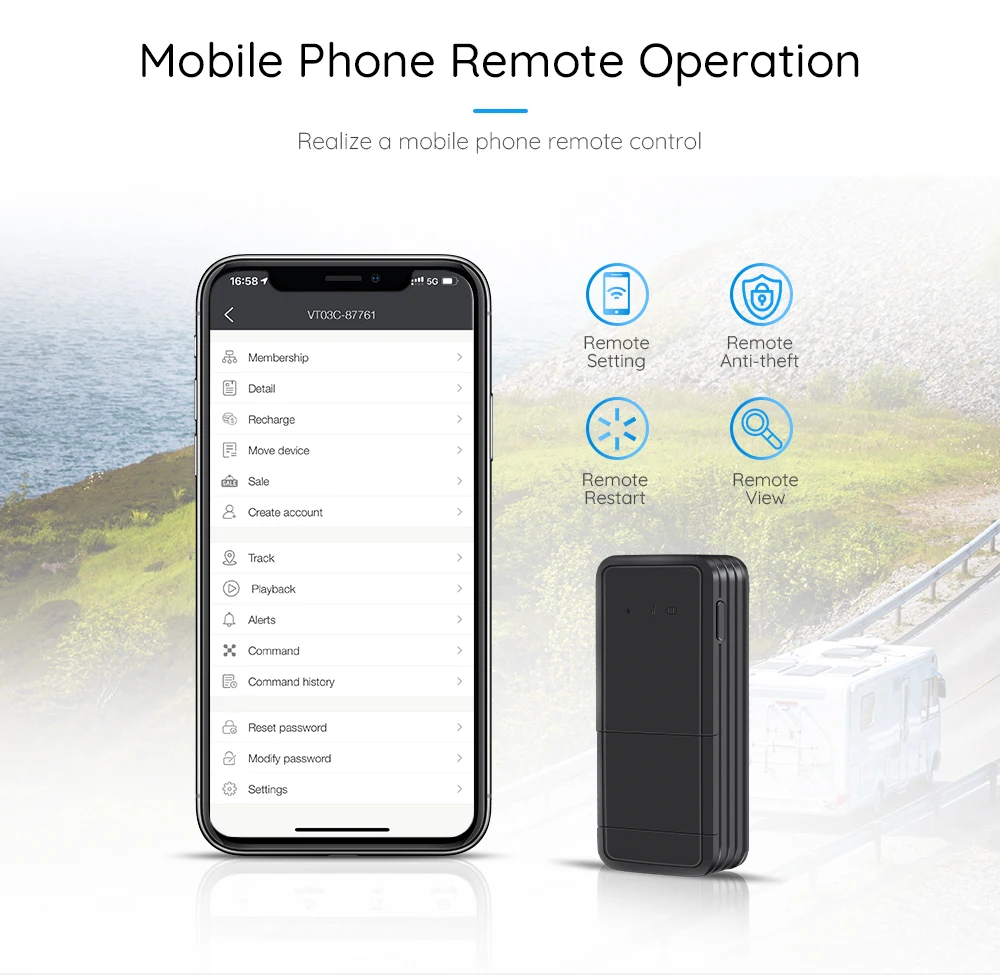 Big Battery With Gps Tracker Hidden Under All Kinds Of