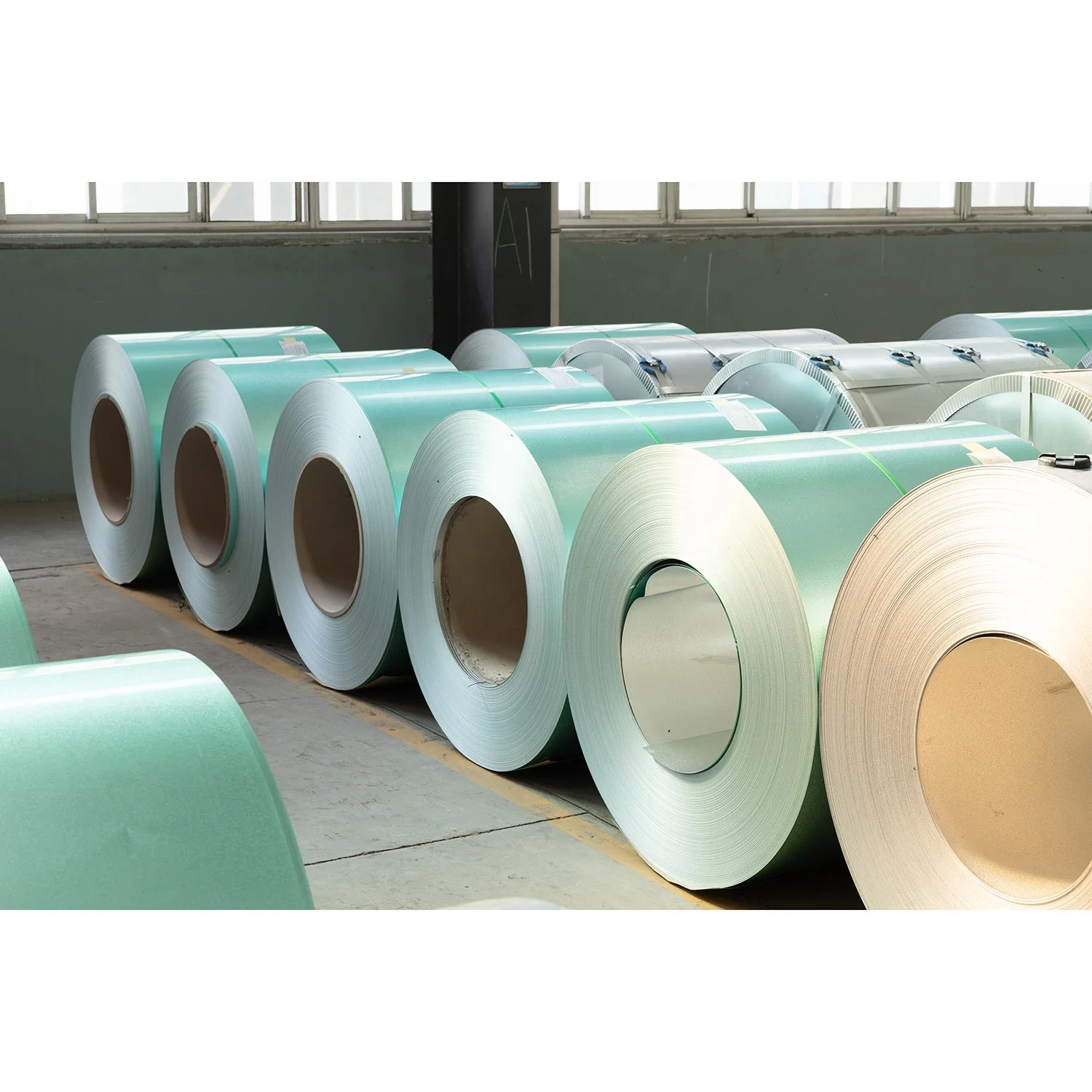 Качество света основной цвет 55% Aluzinc galvalume сталь GL железная катушка для строительного материала