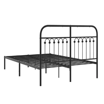 Hot Selling  Customized size Cheap Iron Bed Bedroom Furniture Hotel or Apartment For Sleeping