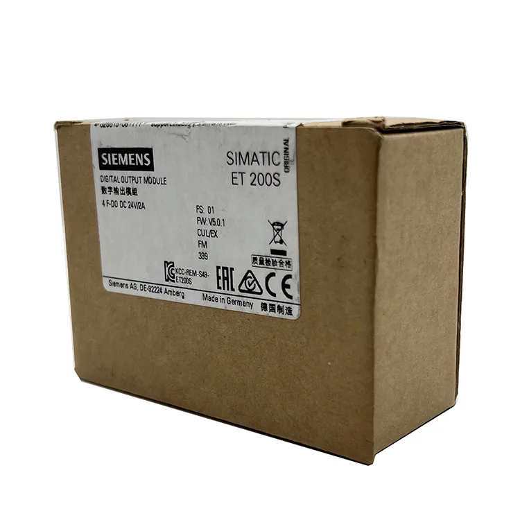 new original 6es7138 4fb04 0ab0 6es71384fb040ab0 electronics module for siemens simatic et200s series used for fail safe logic processing and safety signal management features high safety integrity fast response and electrical isolation-2