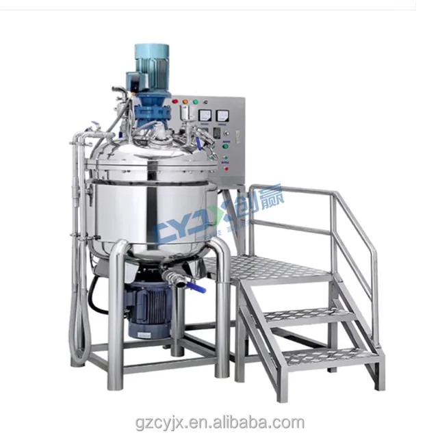 Промышленный химический косметический смеситель для жидкостей моющее средство разогреваемый смесительный реактор резервуар мешалка блендер в наличии по низкой