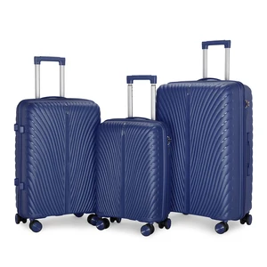 Unisex Luxury 20/24/28 Inch High Quality PP Luggage Suitcase 3pcs Unique Travel Bags with High Features 1 Piece Luggage Valise