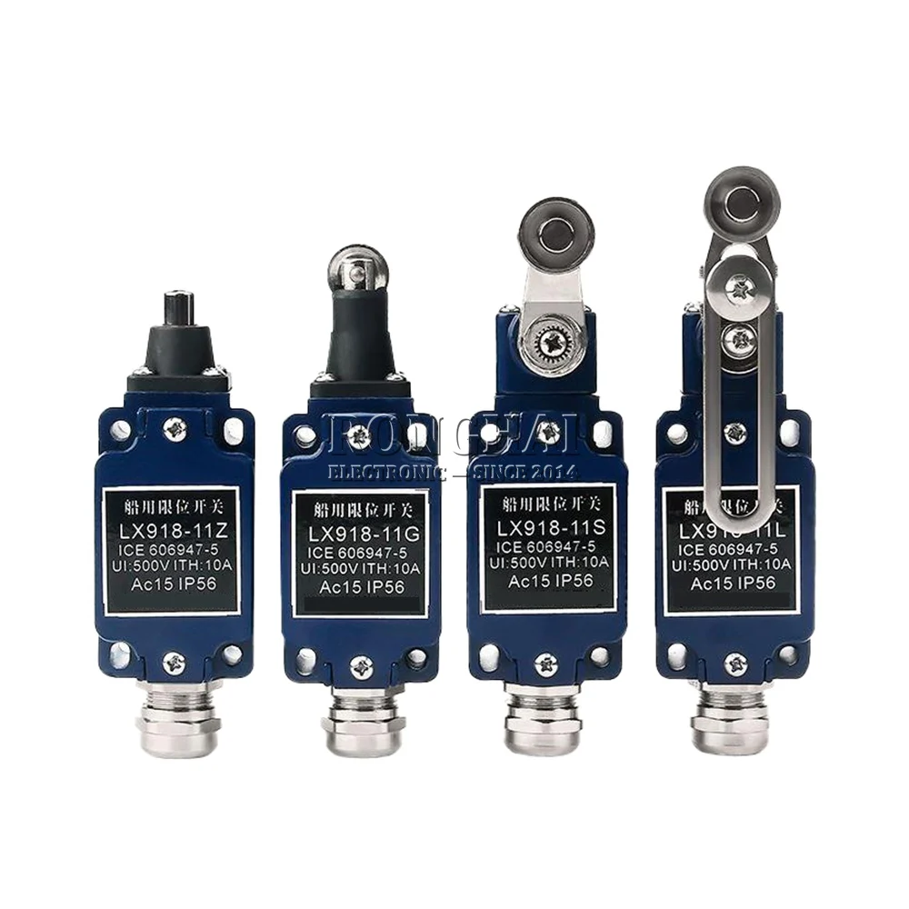 LX918 Switch - Heavy Duty Marine Rocker Arm Roller Travel Limit Switch