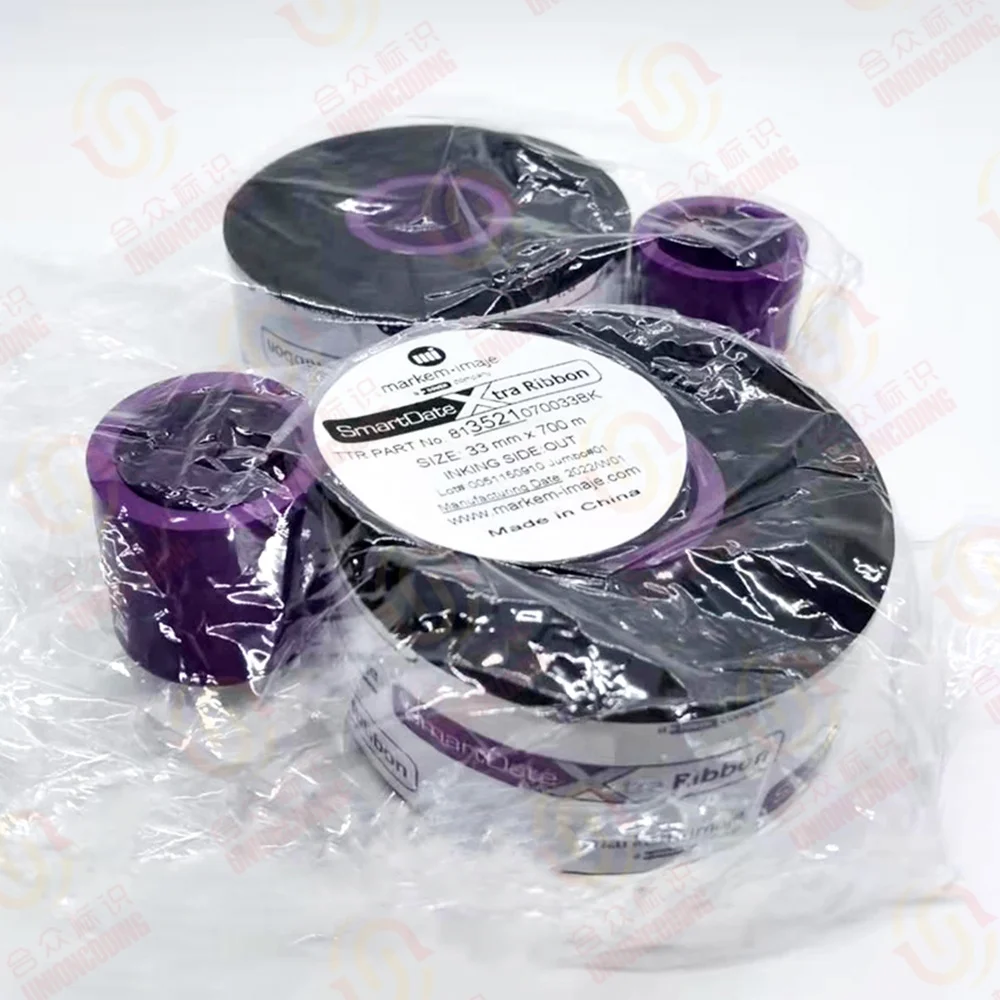 Original 33mm*700m 3521 3611 TTO ribbon for Markem X30 coding 