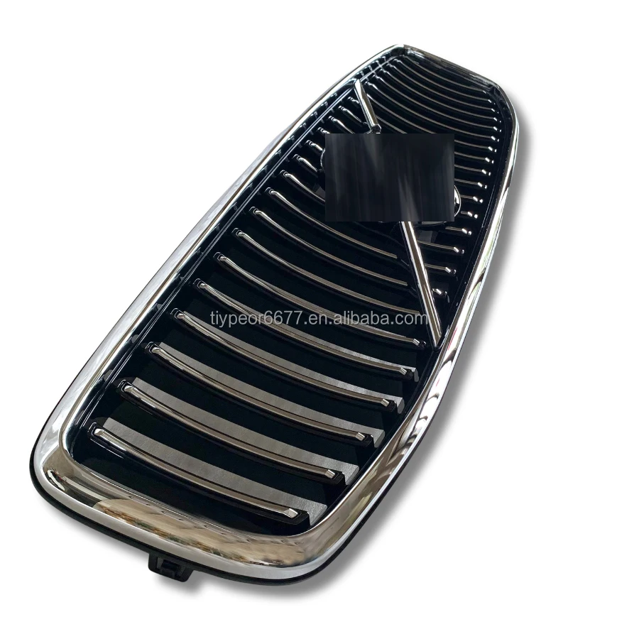 product tiypeor new grille with bright stripes without camera modifies grill for volvo parts s90 2017   2020 modified oem 31425407-5