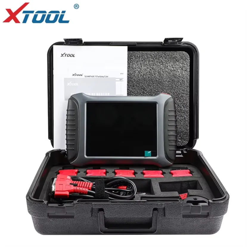  X100 PAD3 Auto Key Programmer OBD2 Immobilizer With KC100 ALL System Diagnostic Tools Active Test Better Than X300 Pro4