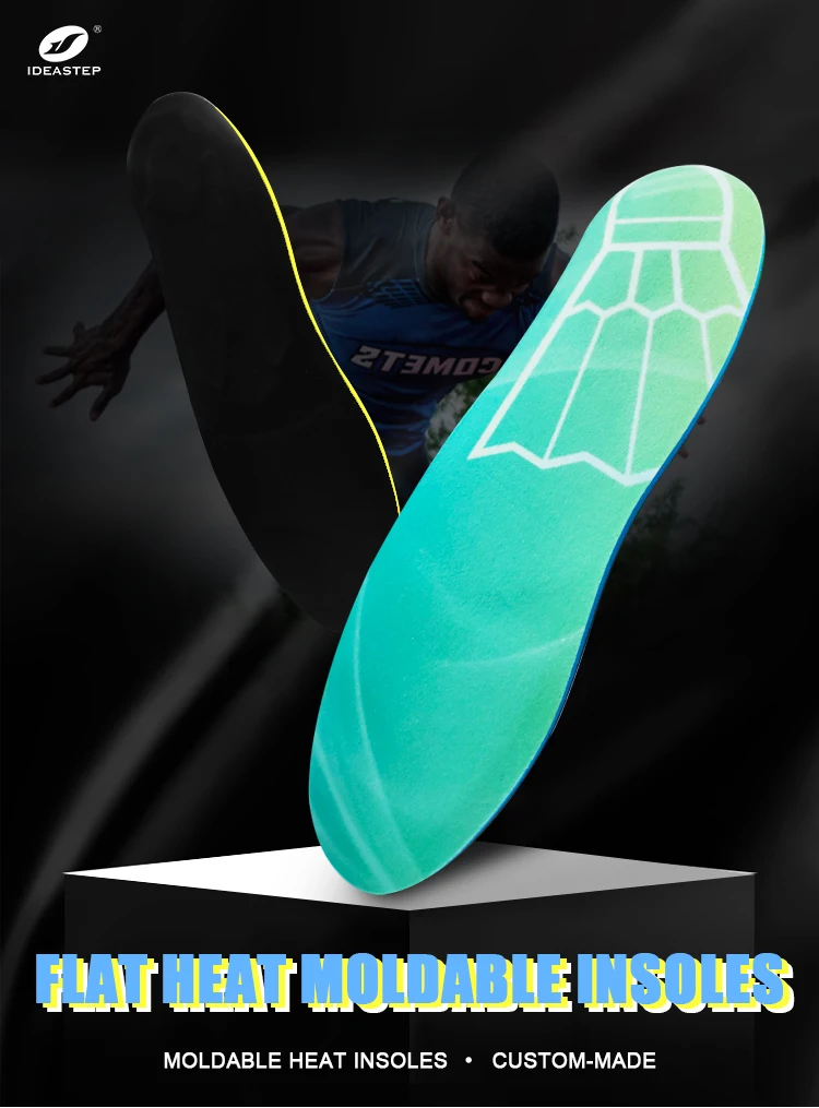 Ideastep Heat Moldable Insole With Themoplastic Arch Support Shell And