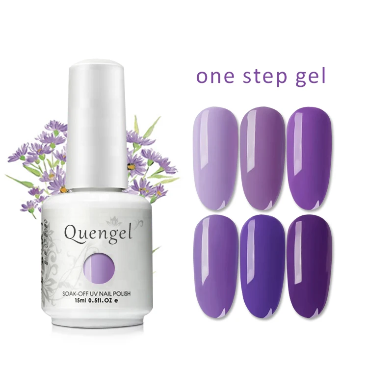 Мода косметика один шаг гель 1 132 Цвета органический УФ лак для ногтей с oem услуги
