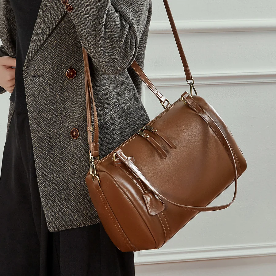 New Arrival Women Custom Style Ladies Sling Shoulder Bag Leather Tote Leather Customized Logo Women Handbag for Ladies