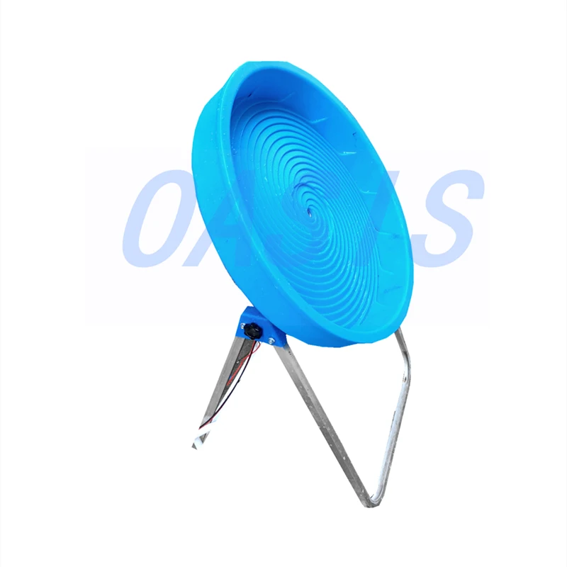 Portable Small Mini Turbo Gold Picker Rotary Washing Machine Mining Equipment Automatic Spiral Gold Prospecting Panning Machine