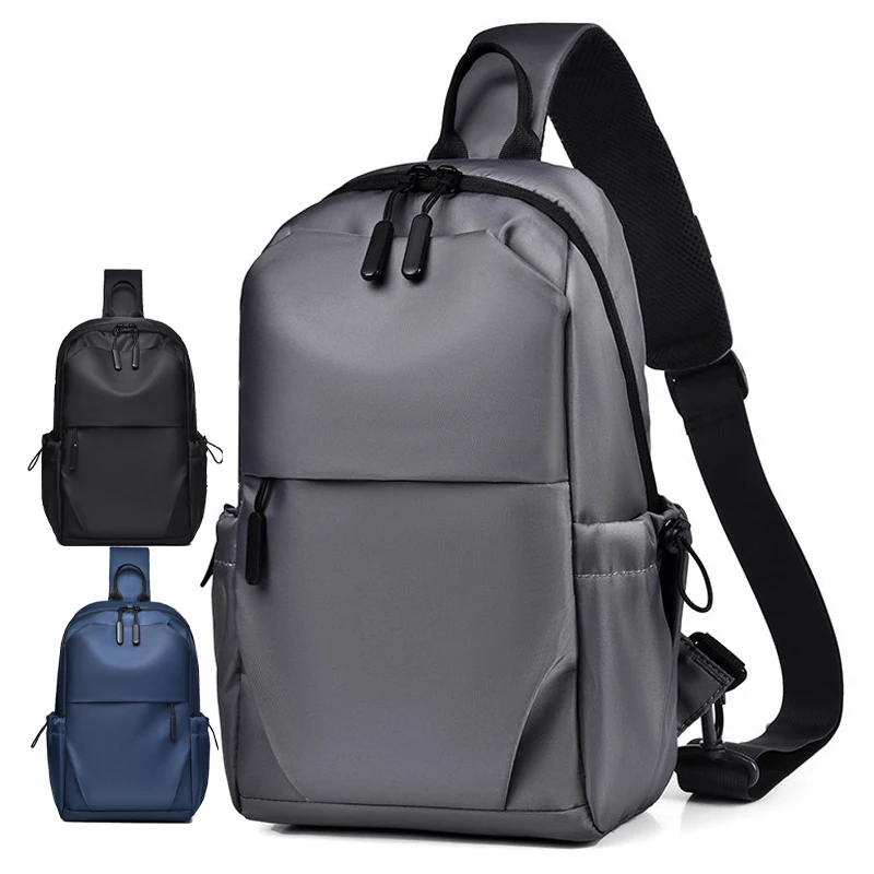New Chest Bag for Men Lightweight and Large Capacity Shoulder Bag