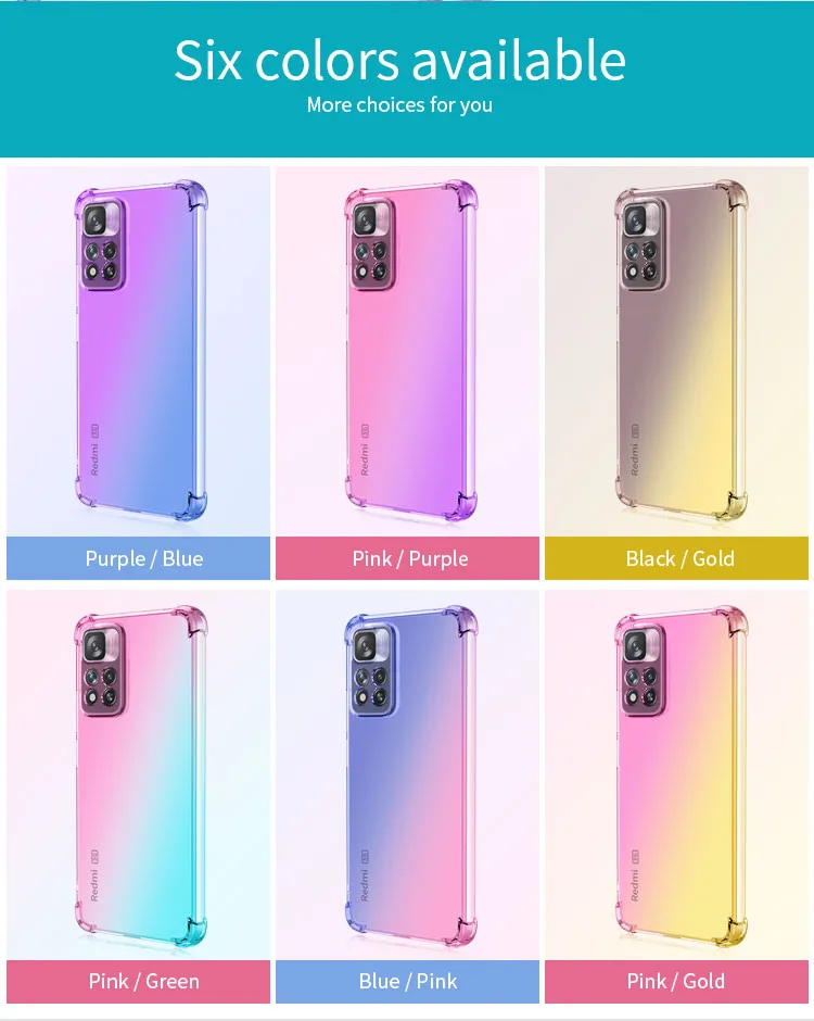 Coque Souple Kwmobile TPU Pour Xiaomi Redmi Note 11 / Note 11S - Transparent/Noir