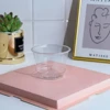 Tazza trasparente senza coperchio